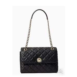 Kate Spade Natalia Medium Flap Shoulder Bag leather  slight scuffs on corner